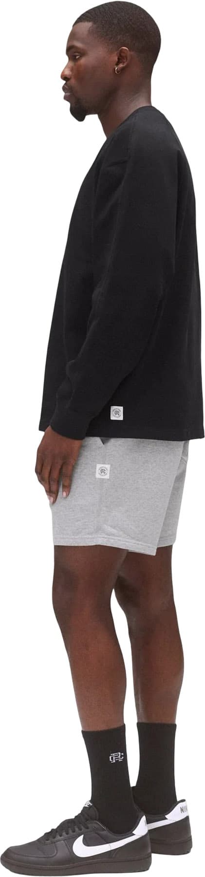 Product gallery image number 4 for product Heavyweight Jersey Relaxed Long Sleeve T-Shirt - Men's