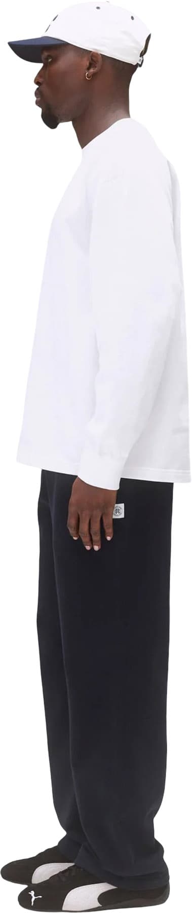 Product gallery image number 4 for product Heavyweight Jersey Relaxed Long Sleeve T-Shirt - Men's