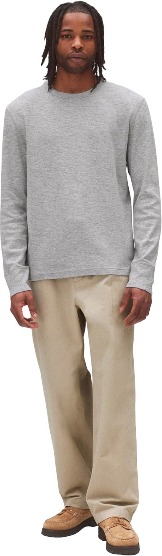 Product gallery image number 7 for product 1X1 Slub Slim Long Sleeve Top - Men's