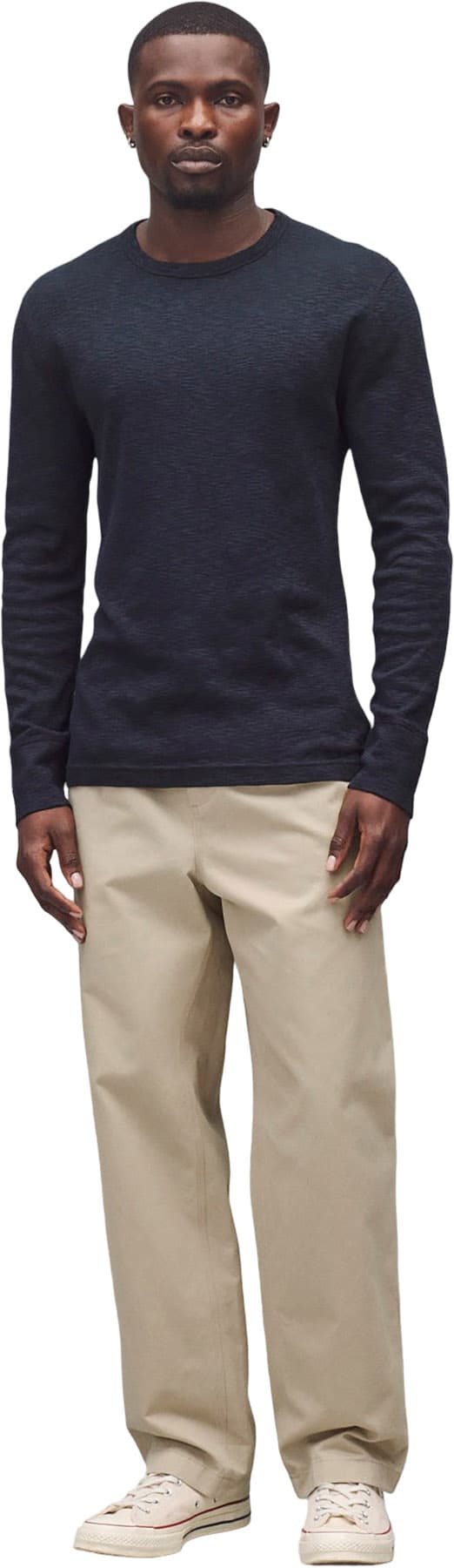 Product gallery image number 5 for product 1X1 Slub Slim Long Sleeve Top - Men's