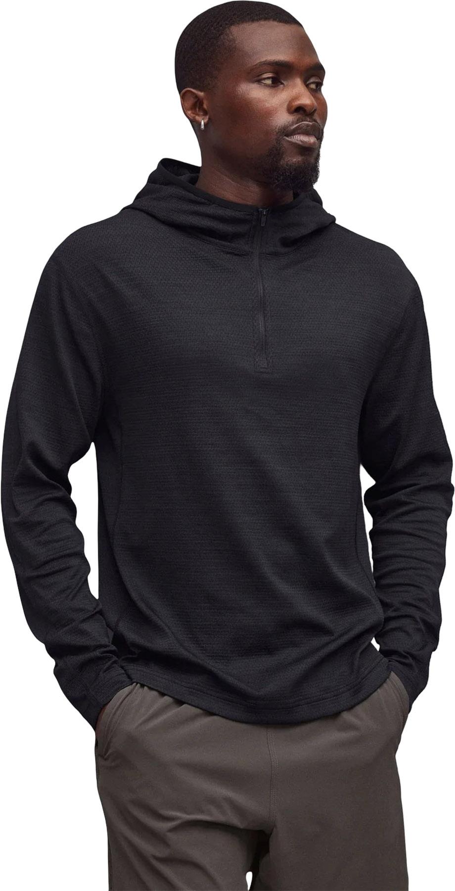 Product gallery image number 6 for product Solotex Mesh Tiebreak Standard Quarter Zip Hoodie - Men's