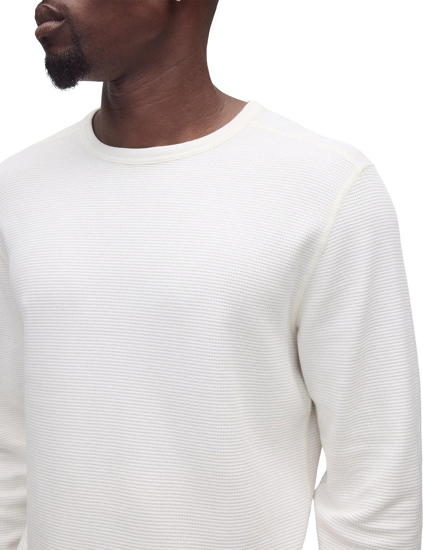 Numéro de l'image de la galerie de produits 8 pour le produit T-shirt à manches longues standard en tissu gaufré léger - Homme