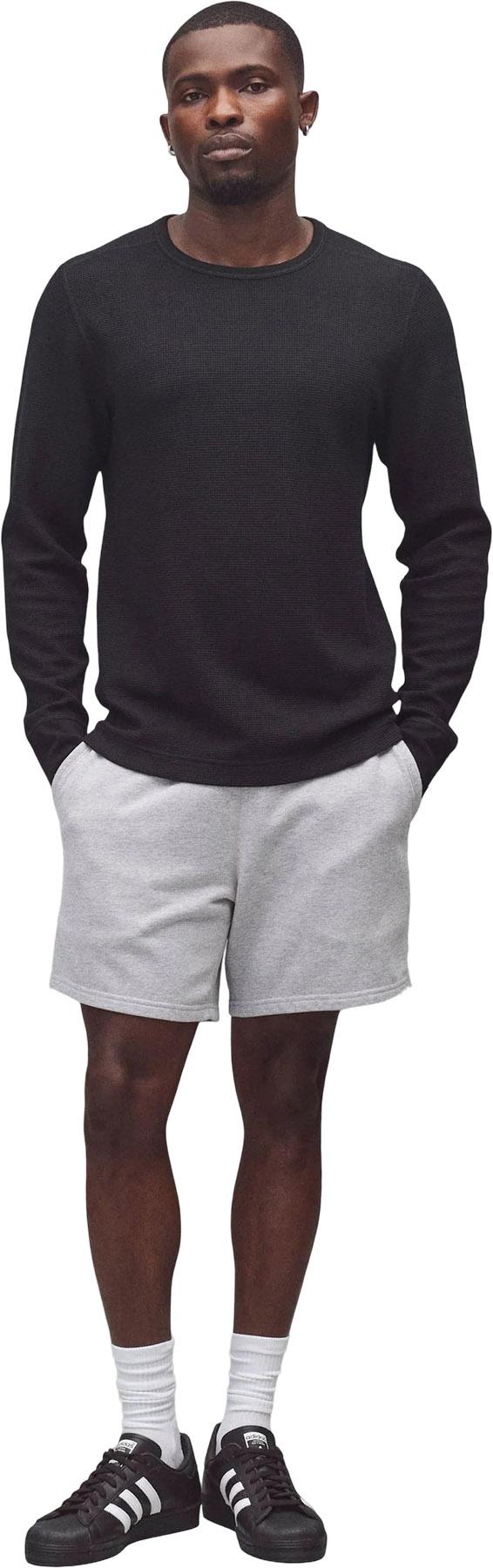 Product gallery image number 7 for product Lightweight Waffle Standard Long Sleeve T-Shirt - Men's