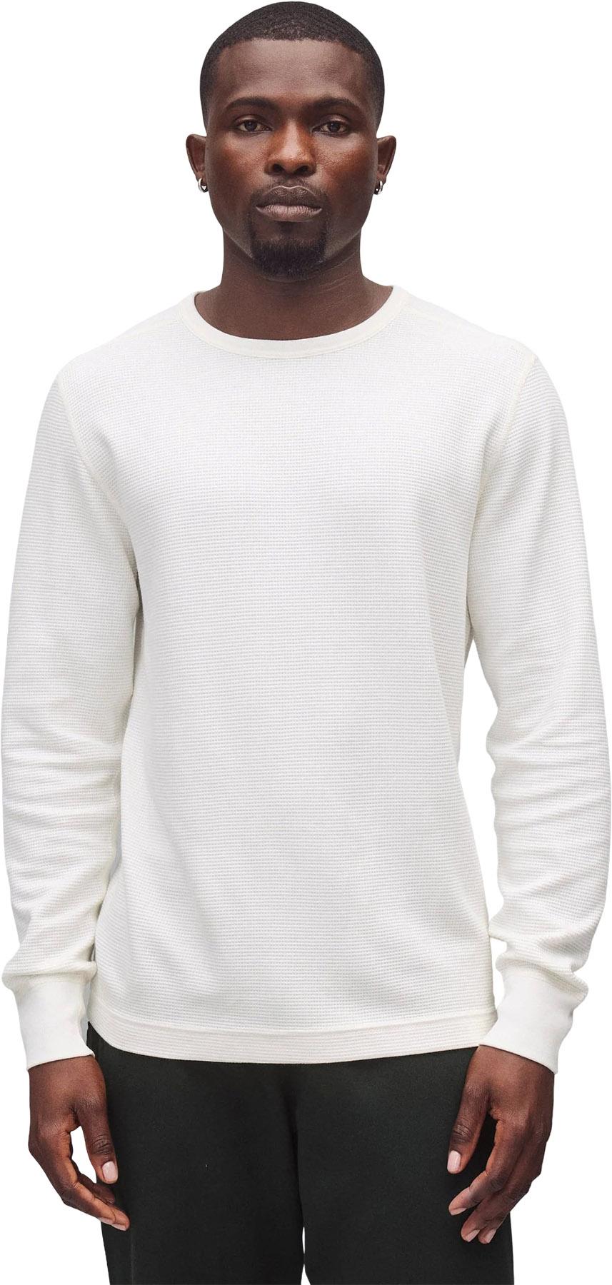 Numéro de l'image de la galerie de produits 6 pour le produit T-shirt à manches longues standard en tissu gaufré léger - Homme