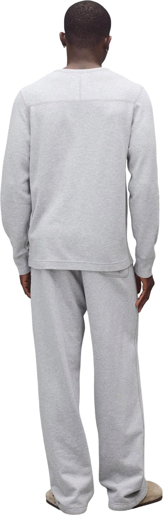 Product gallery image number 5 for product Lightweight Waffle Standard Henley Long Sleeve T-Shirt - Men's