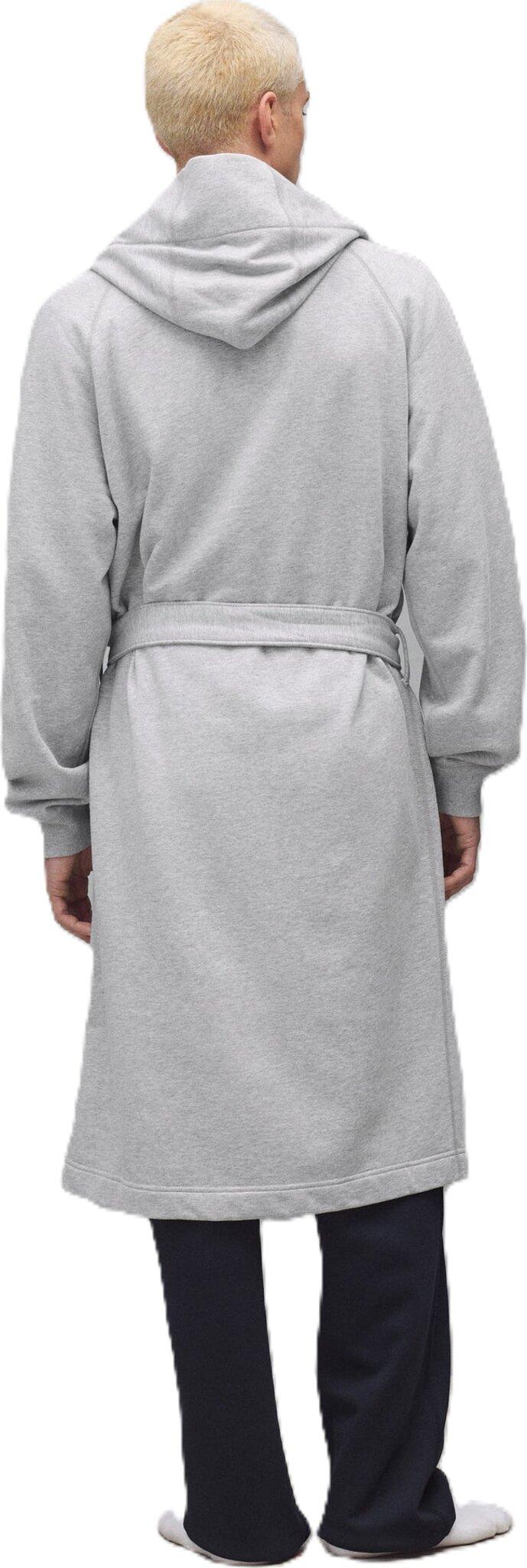 Product gallery image number 4 for product Midweight Terry Relaxed Hooded Robe - Men’s