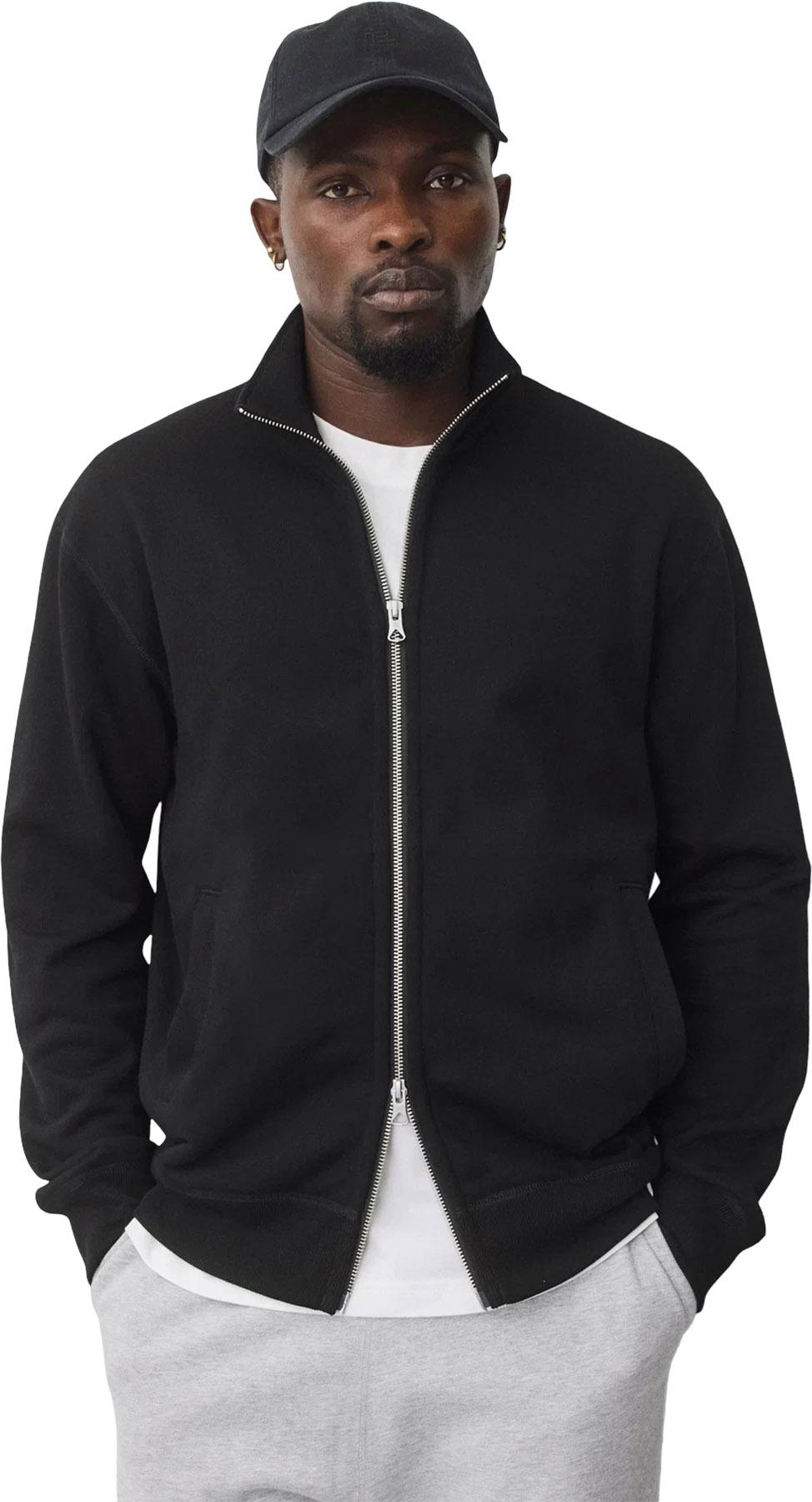 Product gallery image number 4 for product Midweight Terry Standard Track Jacket - Men's