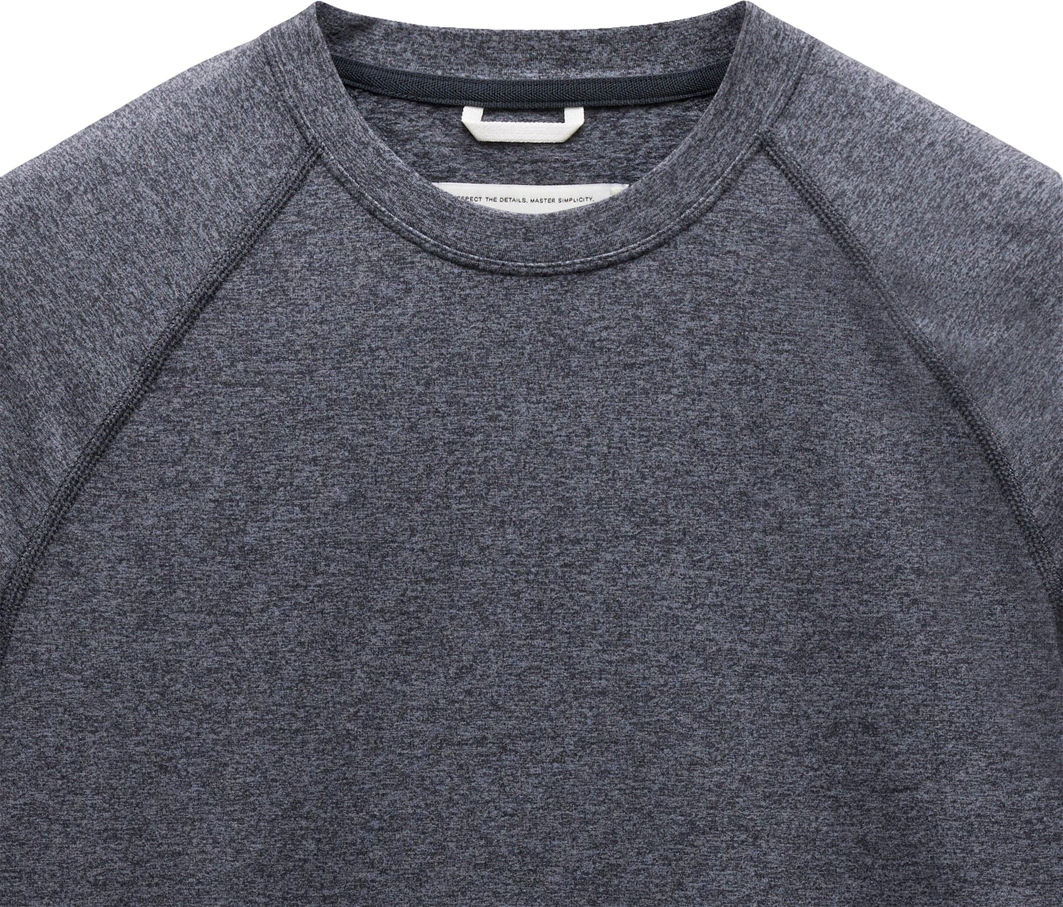 Product gallery image number 6 for product Brushed Jersey Recovery Standard Crew Neck Sweatshirt - Men's