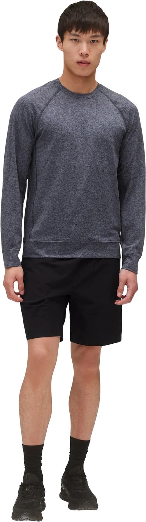 Product gallery image number 3 for product Brushed Jersey Recovery Standard Crew Neck Sweatshirt - Men's