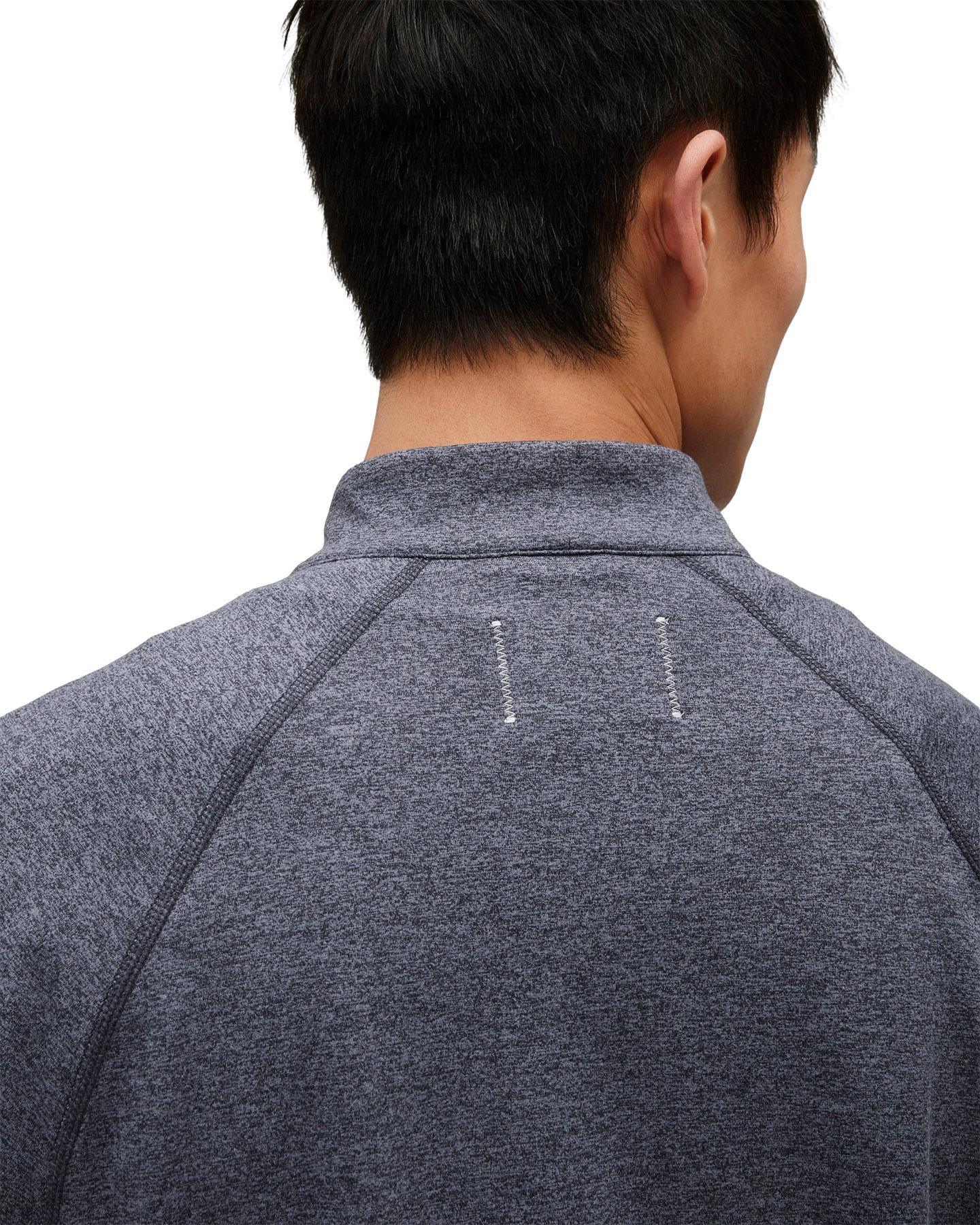 Product gallery image number 4 for product Brushed Jersey Recovery Standard Quarter Zip Sweatshirt - Men's