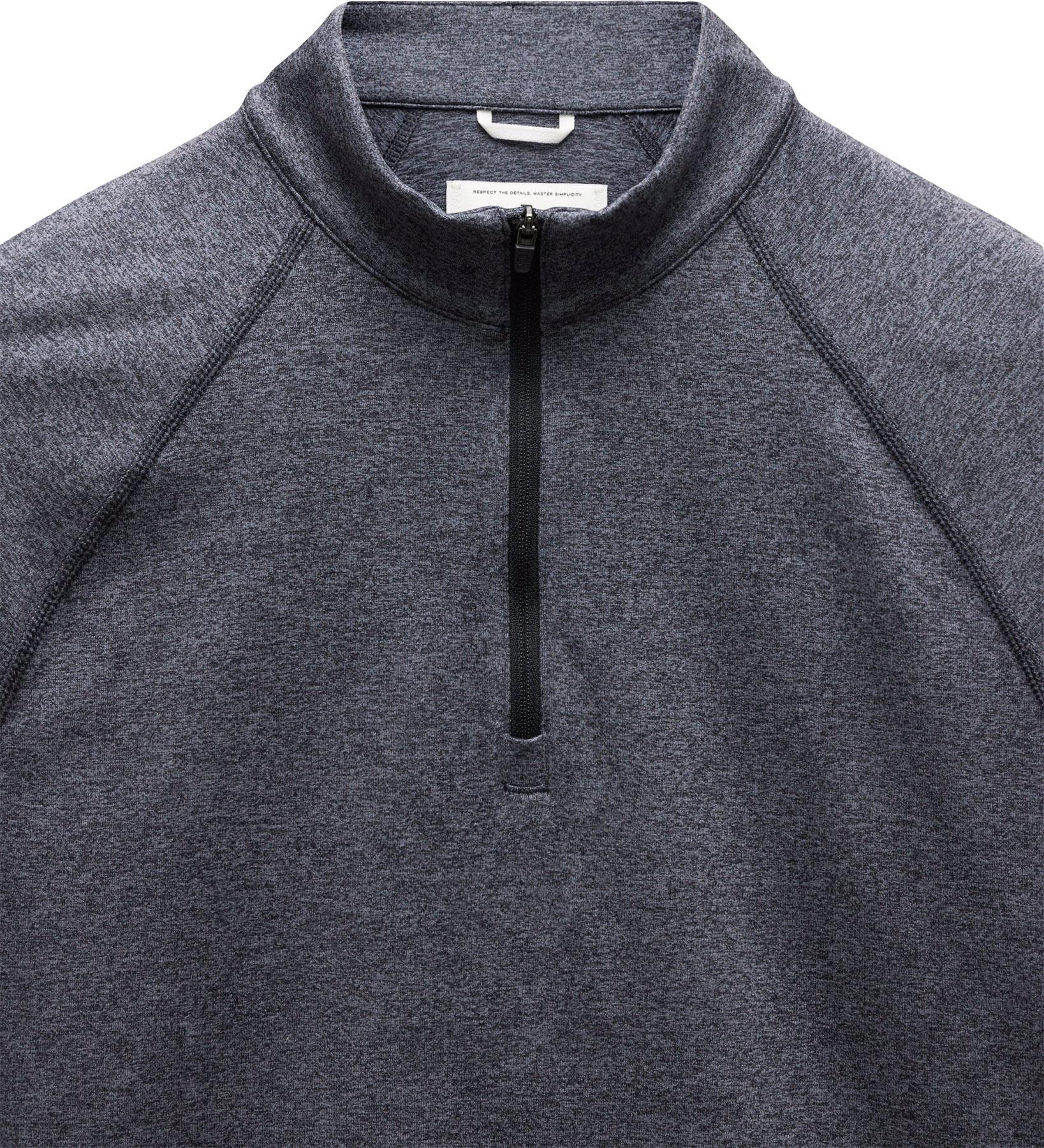 Product gallery image number 3 for product Brushed Jersey Recovery Standard Quarter Zip Sweatshirt - Men's