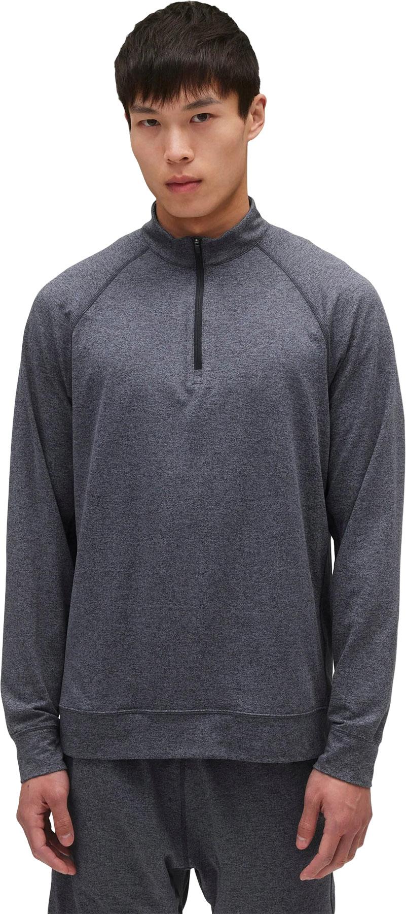 Product gallery image number 8 for product Brushed Jersey Recovery Standard Quarter Zip Sweatshirt - Men's