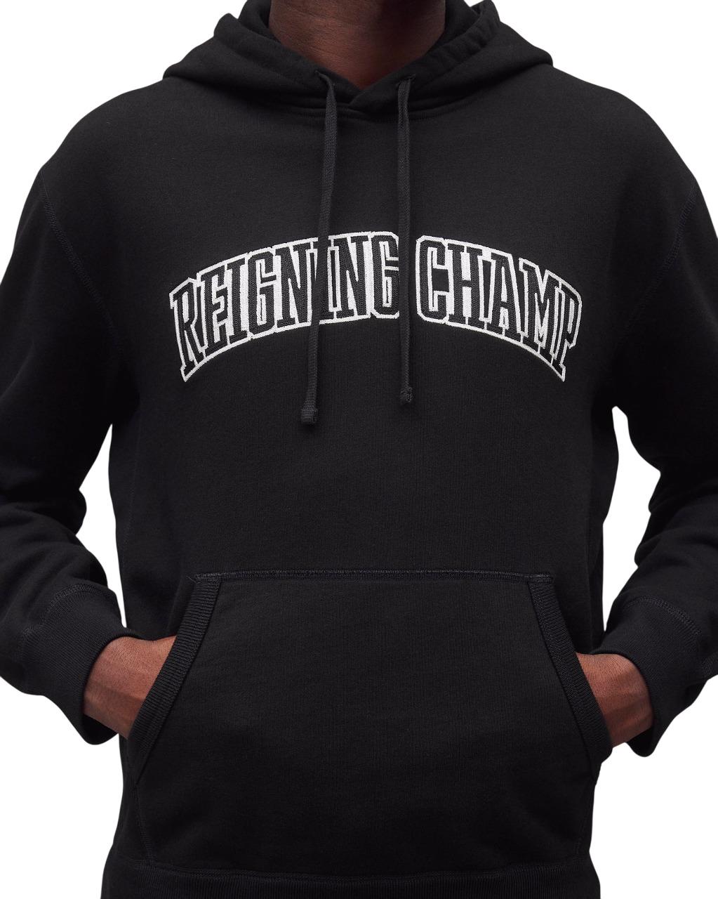 Numéro de l'image de la galerie de produits 3 pour le produit Chandail à capuchon en tissu bouclé mi-épais Collegiate - Homme