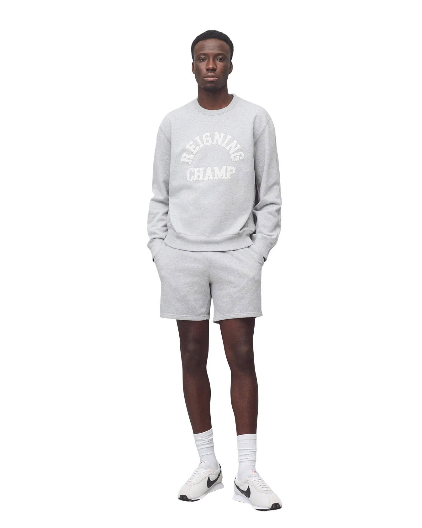 Product gallery image number 6 for product Midweight Terry Arch Logo Standard Crew Neck Sweatshirt - Men's