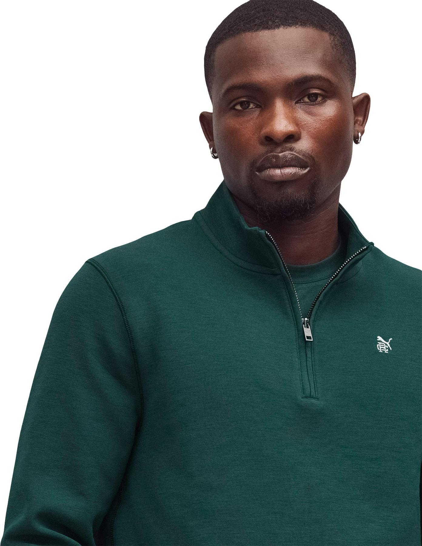 Product gallery image number 2 for product Puma x RC Cloudspun Fleece 1/4 Zip Sweater - Men's
