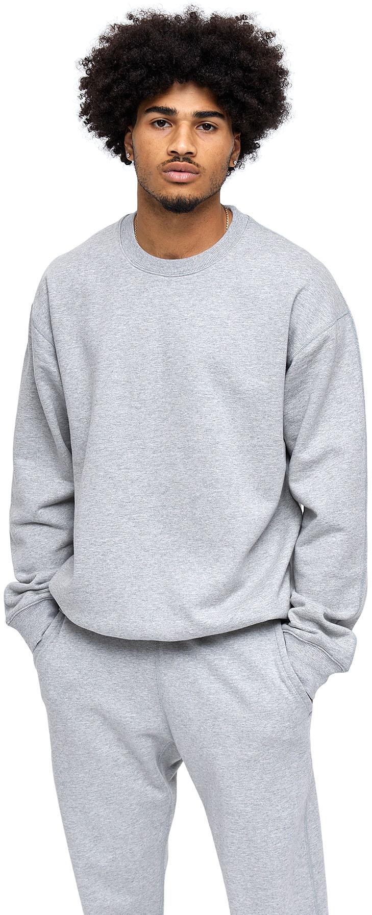 Product gallery image number 11 for product Midweight Terry Relaxed Crewneck - Men's