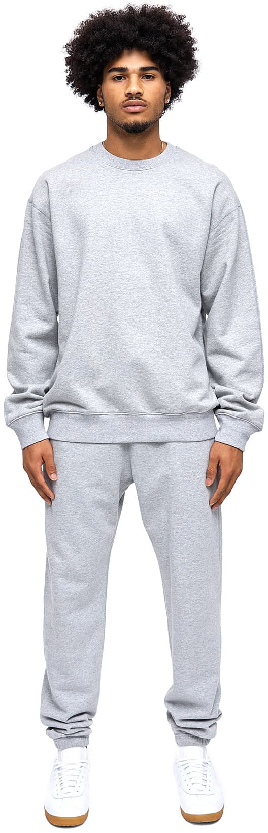 Product gallery image number 2 for product Midweight Terry Relaxed Crewneck - Men's