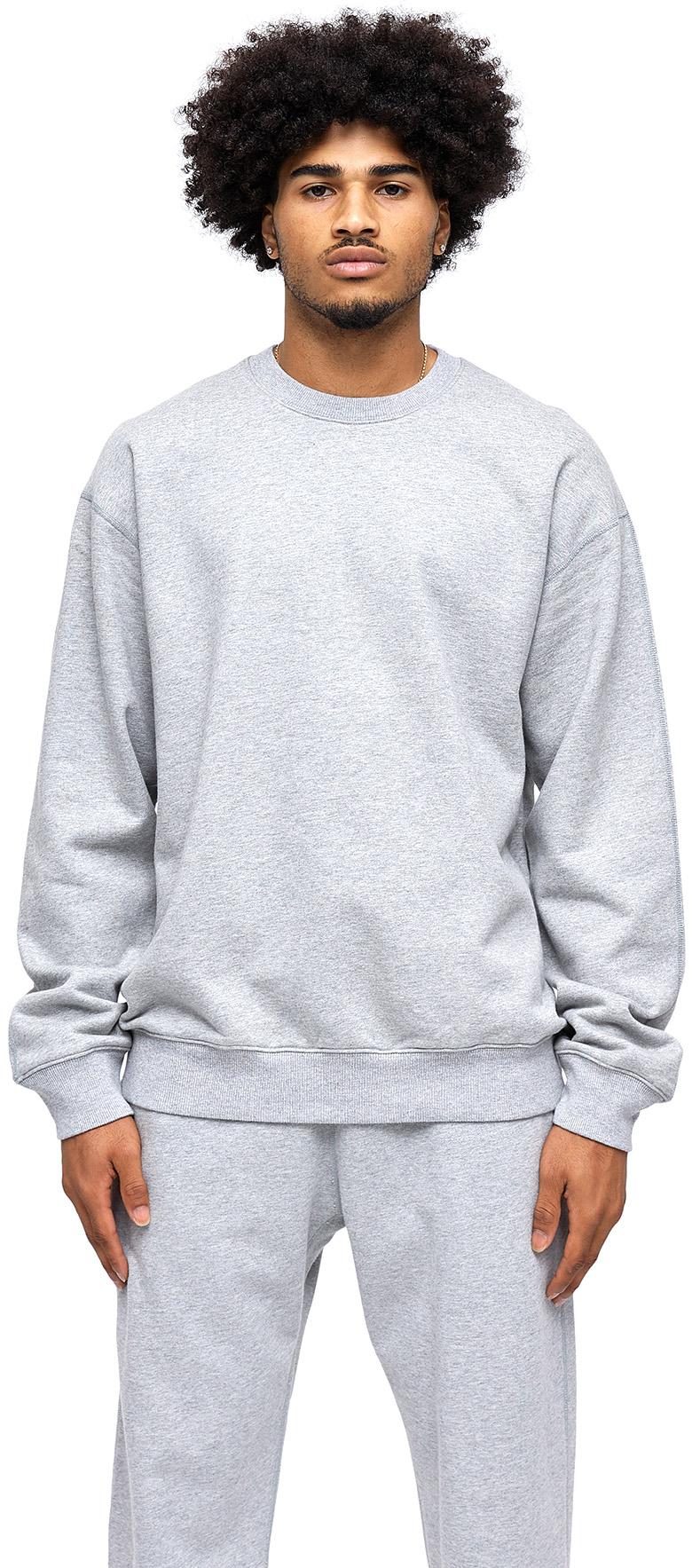 Product gallery image number 3 for product Midweight Terry Relaxed Crewneck - Men's