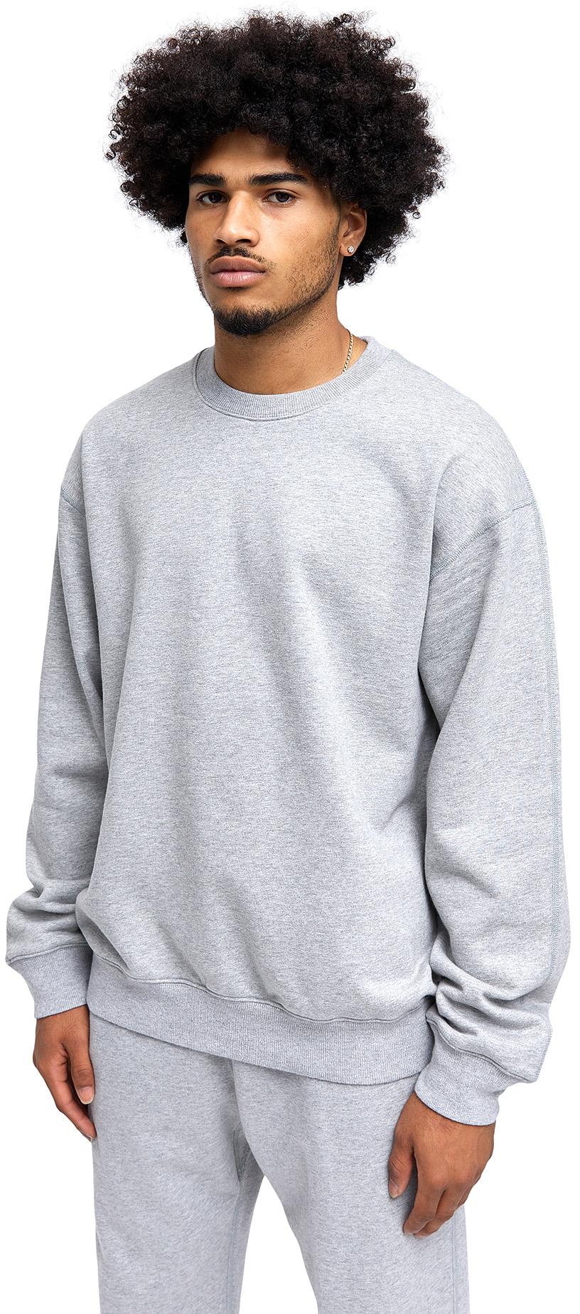 Product gallery image number 6 for product Midweight Terry Relaxed Crewneck - Men's