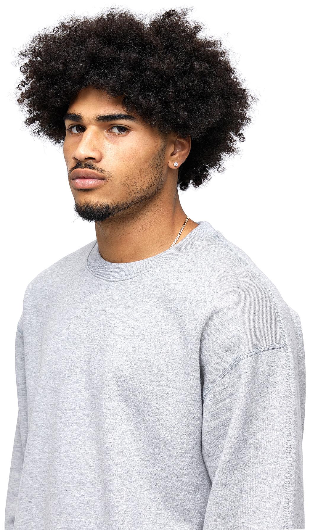 Product gallery image number 8 for product Midweight Terry Relaxed Crewneck - Men's