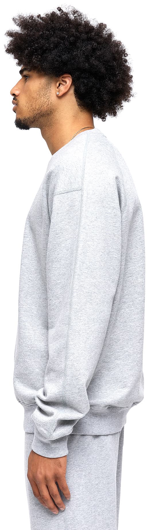 Product gallery image number 7 for product Midweight Terry Relaxed Crewneck - Men's