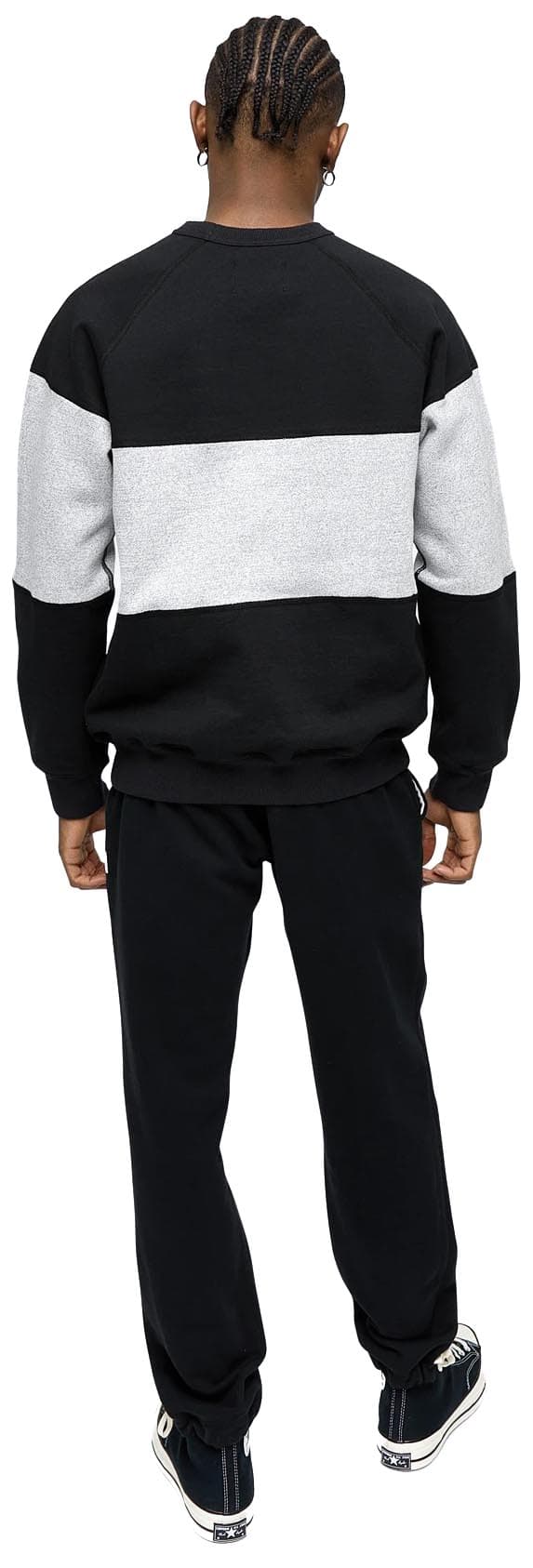 Product gallery image number 5 for product Tiger Fleece Hybrid Crewneck - Men's