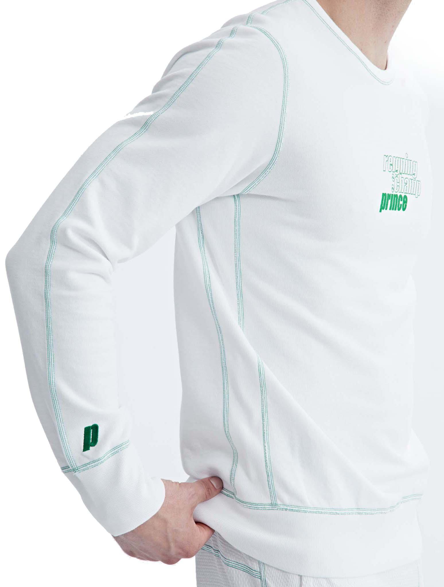 Product gallery image number 7 for product Terry Prince Lightweight Knit Crewneck Sweater - Men's