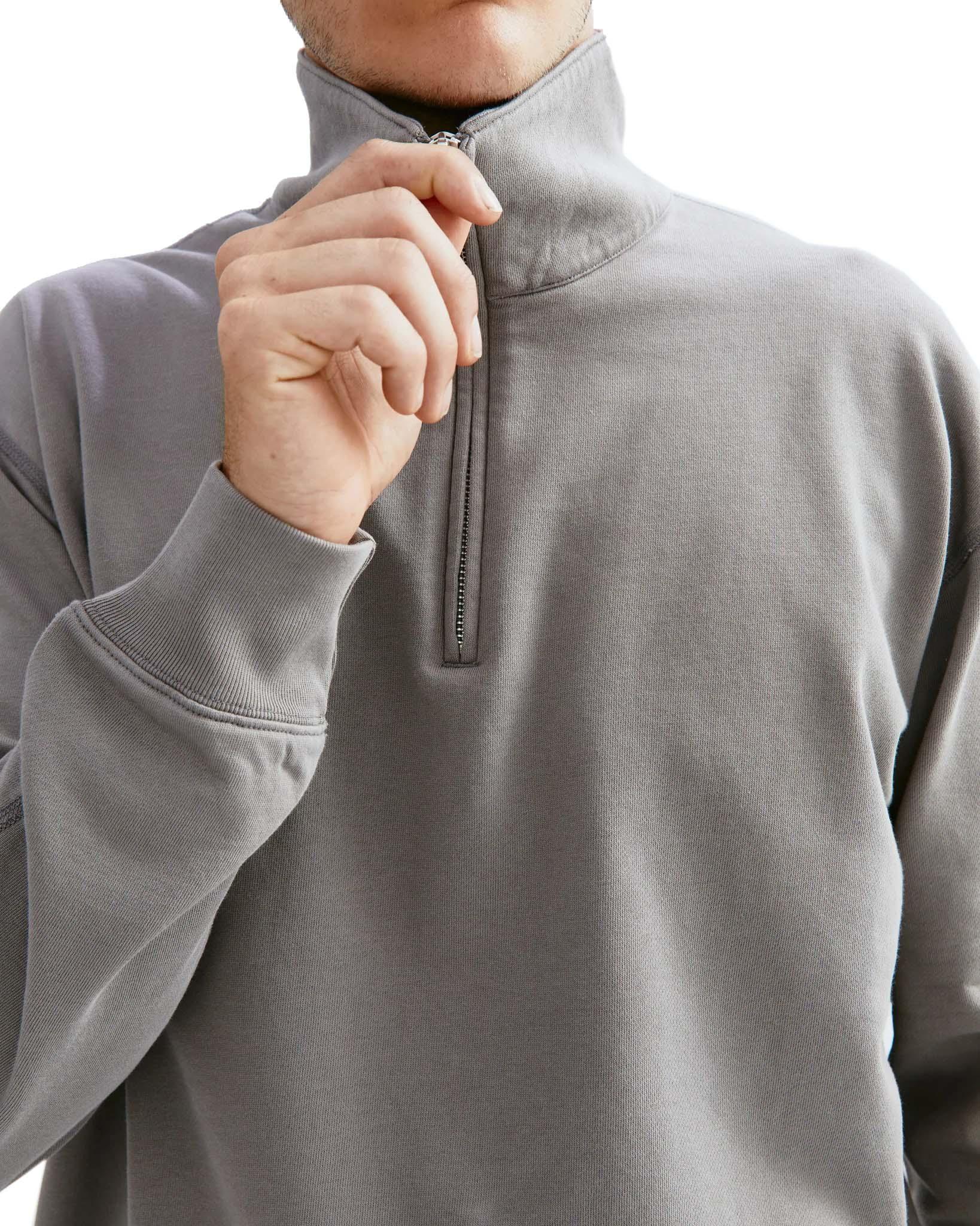 Product gallery image number 8 for product Lightweight Terry Quarter Zip - Men's