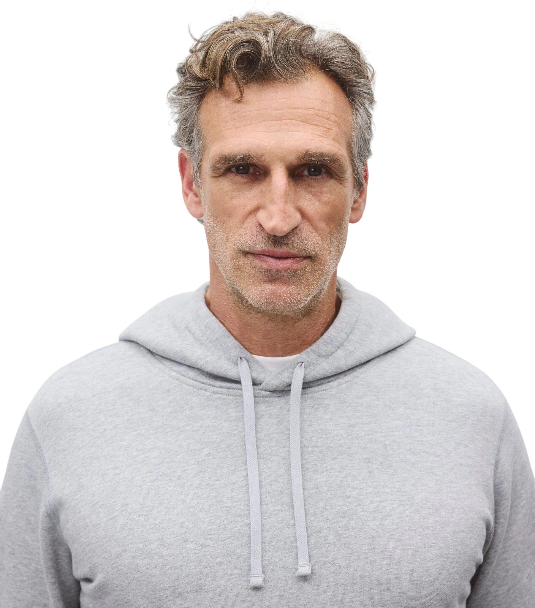 Product gallery image number 3 for product Chandail à capuche classique léger Terry - Homme