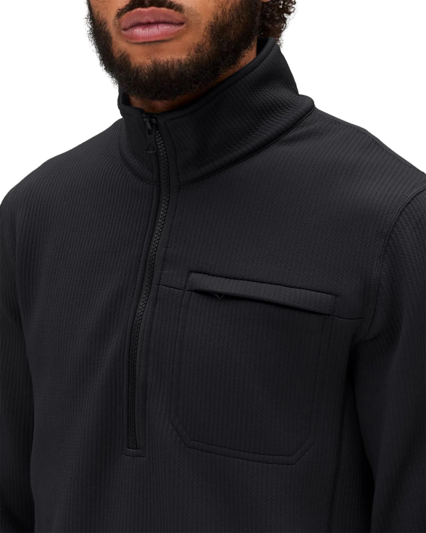 Numéro de l'image de la galerie de produits 4 pour le produit Chandail à glissière 1/4 à double tricot Rally - Unisexe