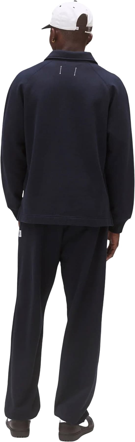 Product gallery image number 2 for product Midweight Terry Rugby Sweater - Unisex