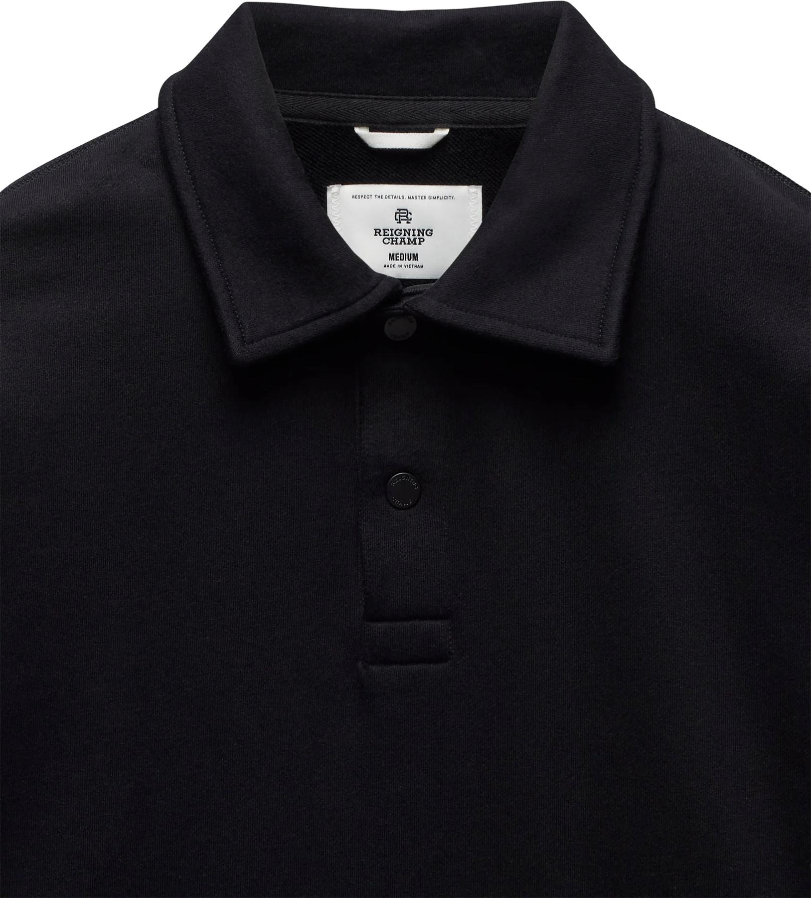 Product gallery image number 7 for product Midweight Terry Rugby Sweater - Unisex