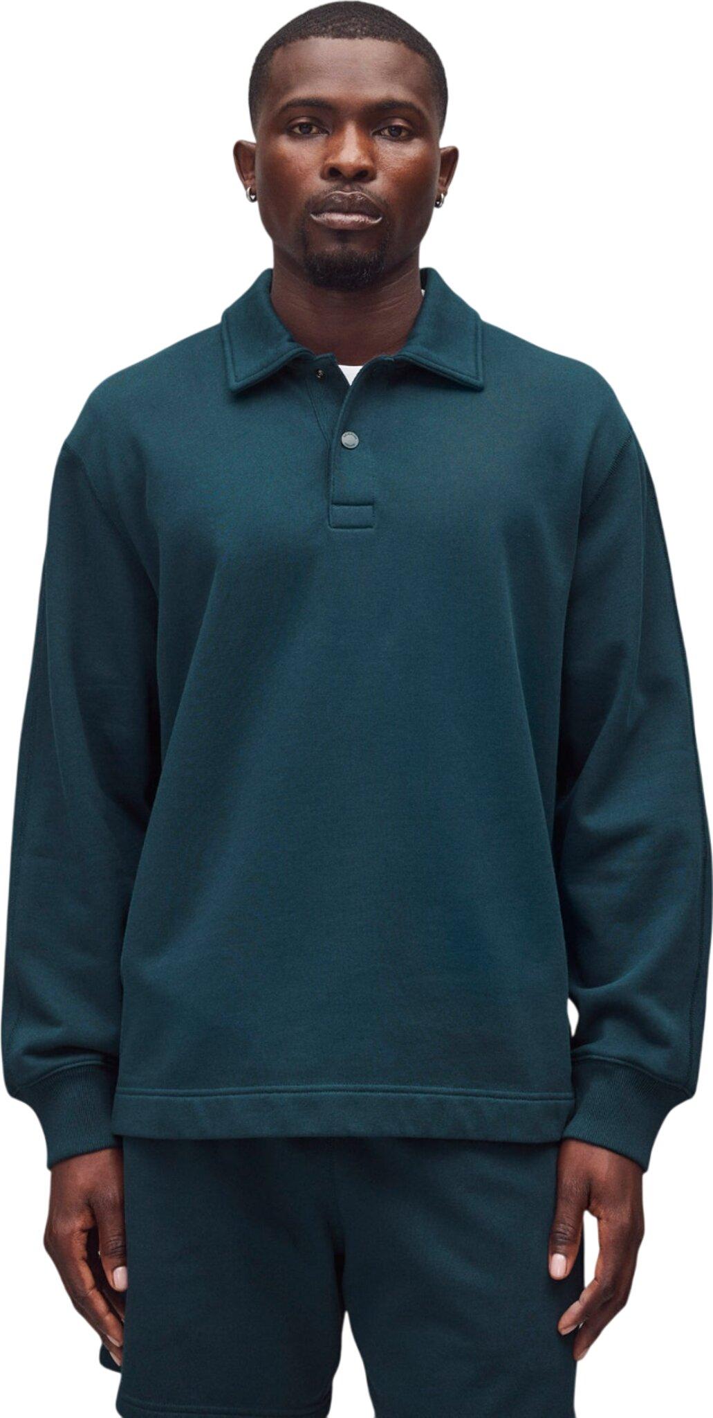 Product gallery image number 8 for product Midweight Terry Rugby Sweater - Unisex