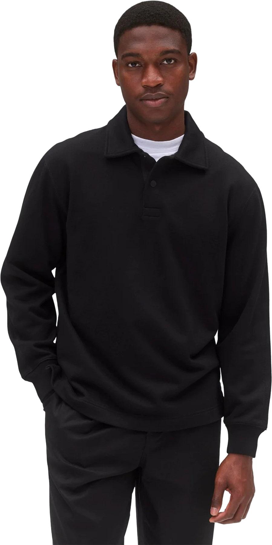 Product gallery image number 3 for product Midweight Terry Rugby Sweater - Unisex