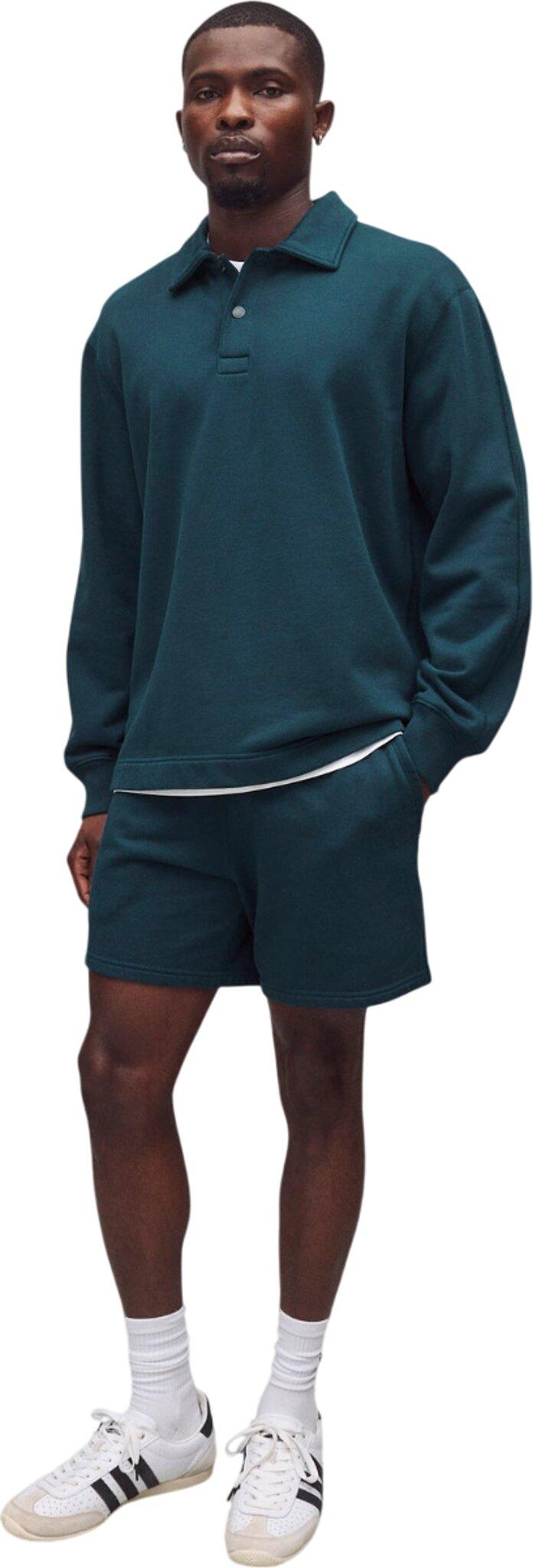 Product gallery image number 3 for product Midweight Terry Rugby Sweater - Unisex