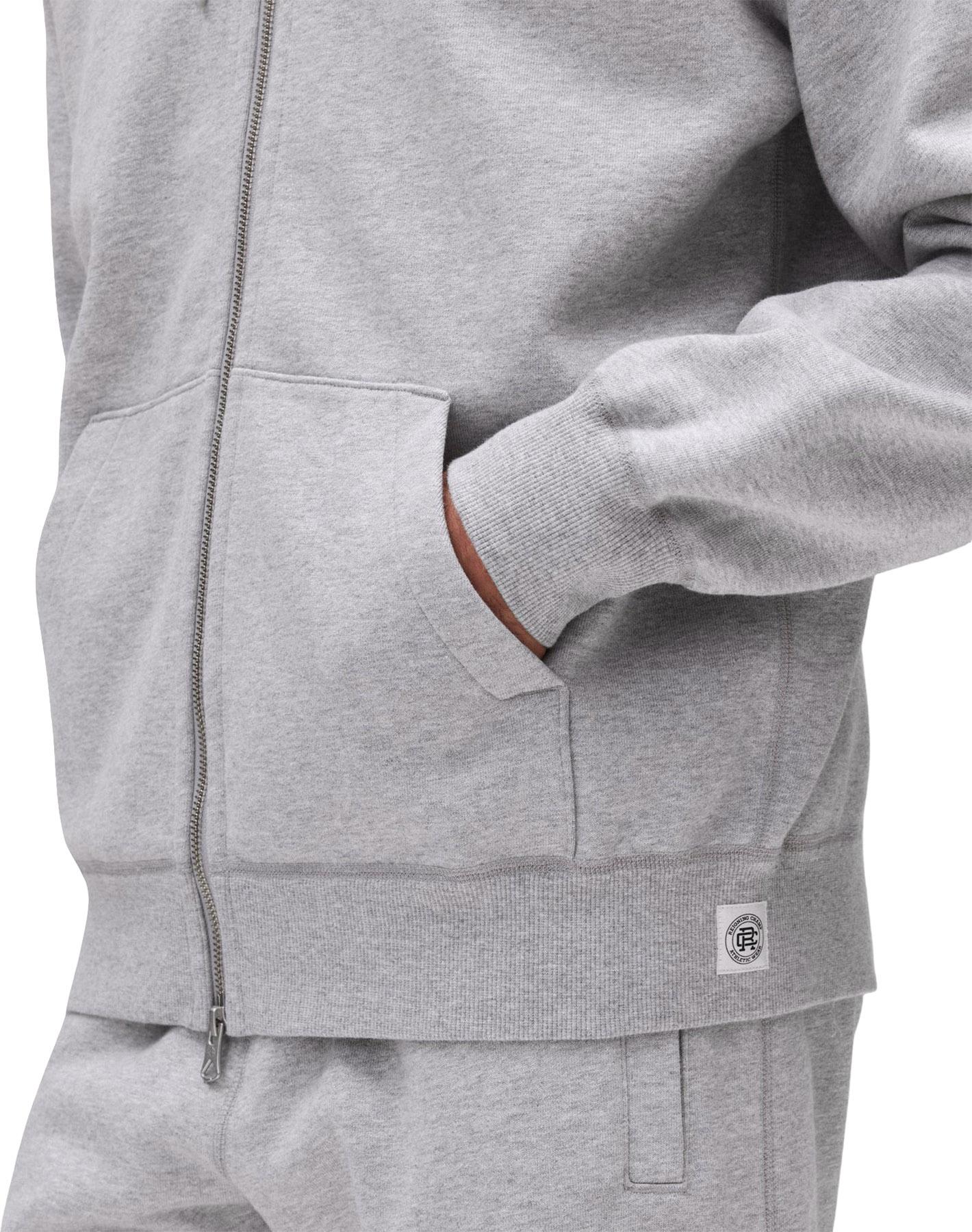 Product gallery image number 3 for product Brushed Fleece Standard Zip Hoodie - Men's
