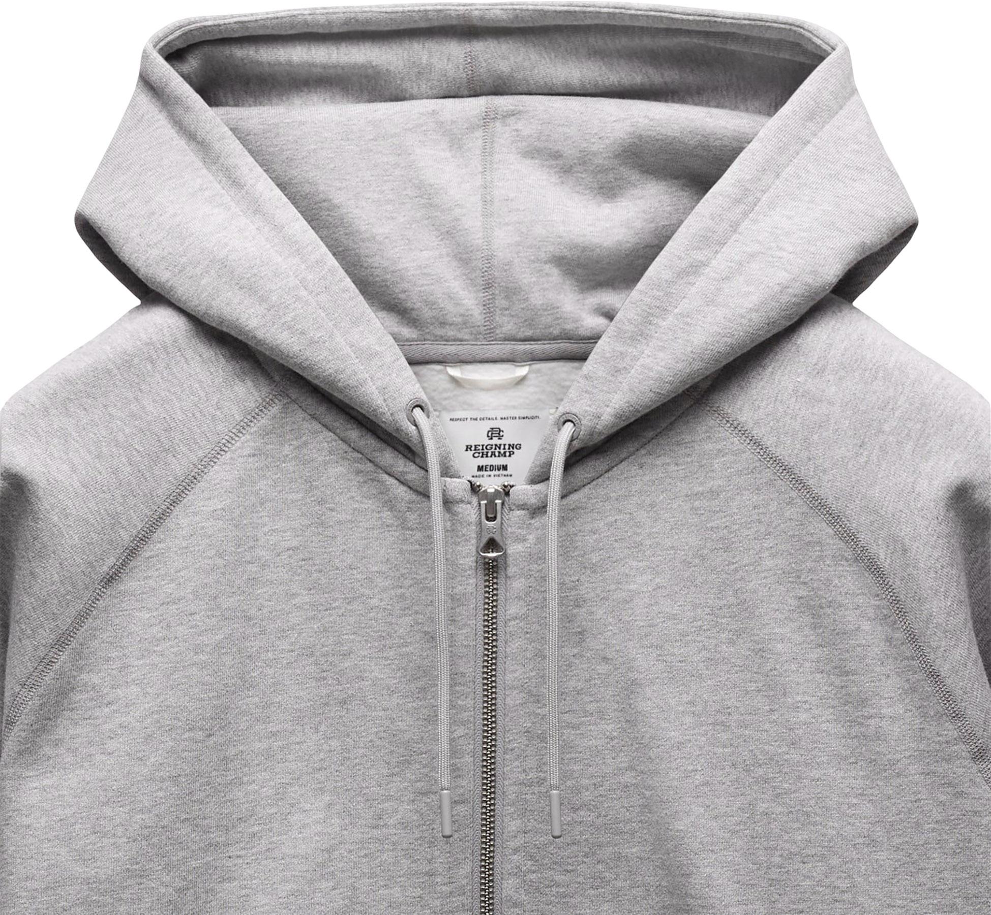 Product gallery image number 4 for product Brushed Fleece Standard Zip Hoodie - Men's