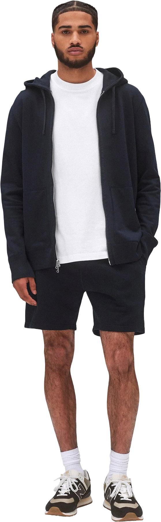 Product gallery image number 3 for product Midweight Terry Slim Fit Zip Hoodie - Unisex