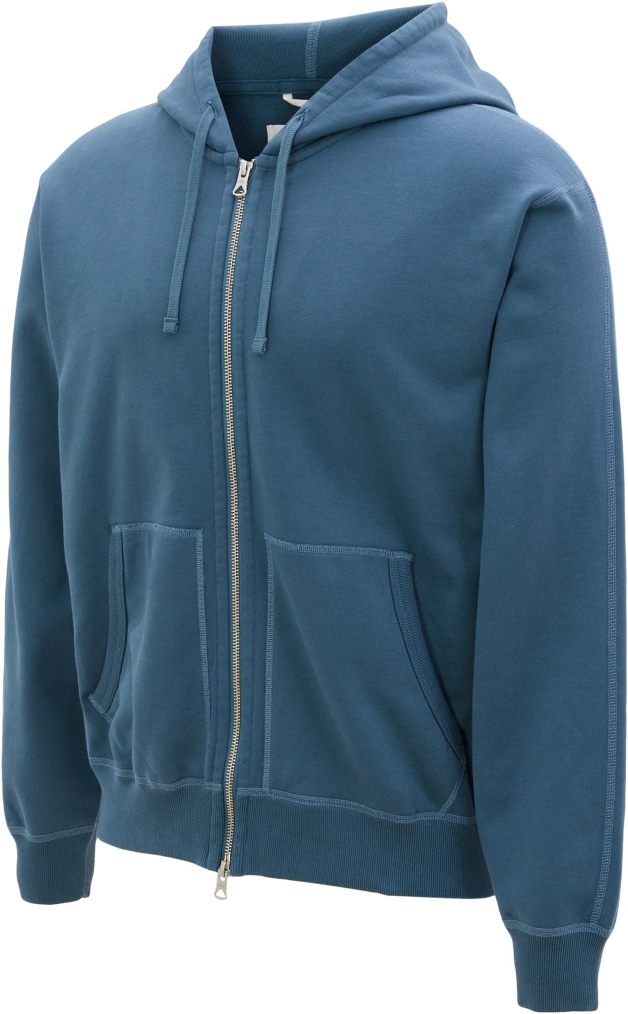 Product gallery image number 3 for product Midweight Terry Slim Fit Zip Hoodie - Unisex