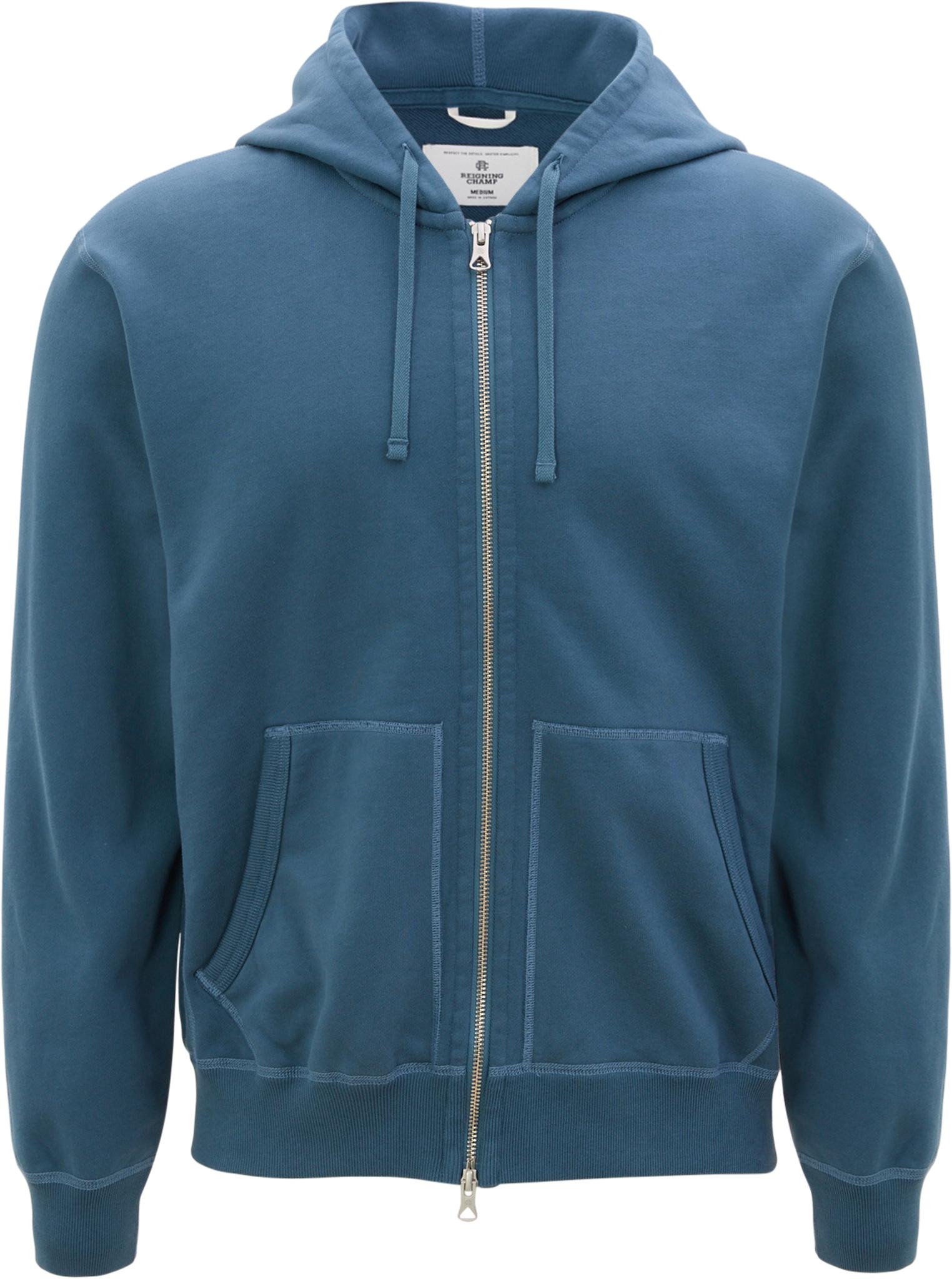 Product image for Midweight Terry Slim Fit Zip Hoodie - Unisex
