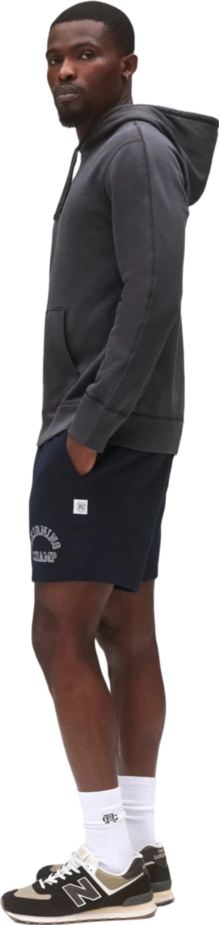 Product gallery image number 4 for product Midweight Terry Slim Hoodie - Men's