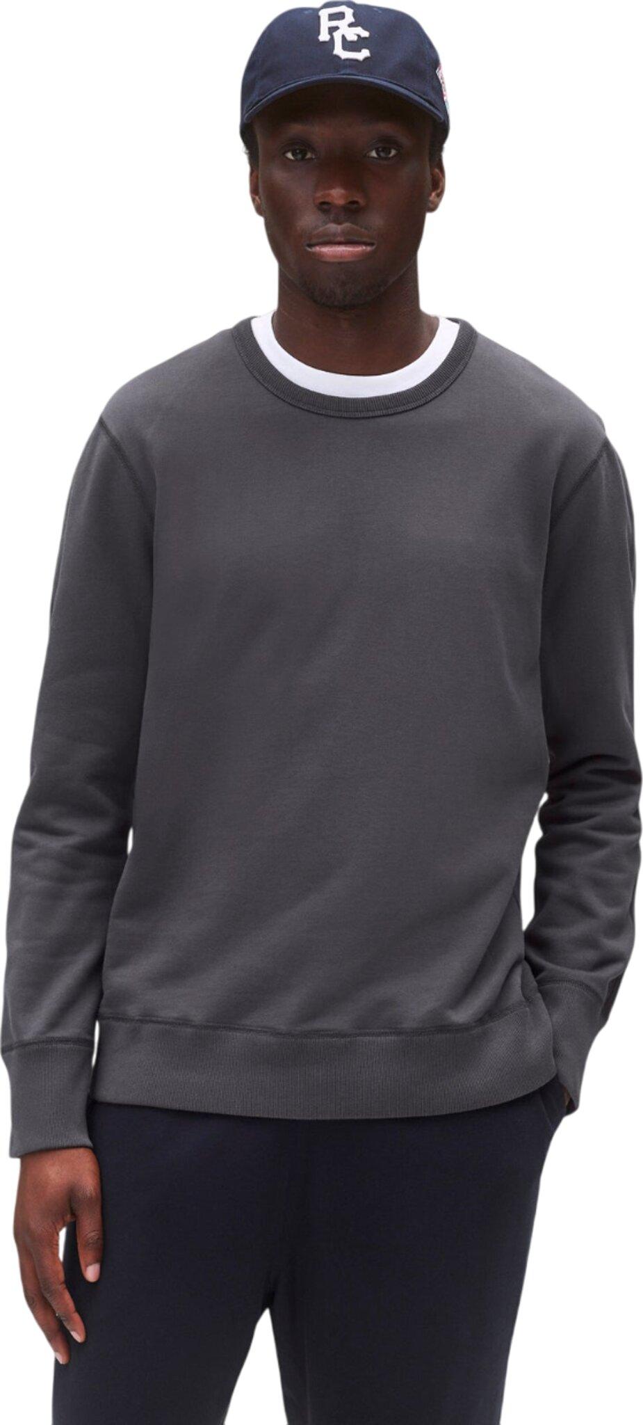 Numéro de l'image de la galerie de produits 6 pour le produit Chandail en molleton à col rond ajusté en tissu éponge mi-épais - Homme