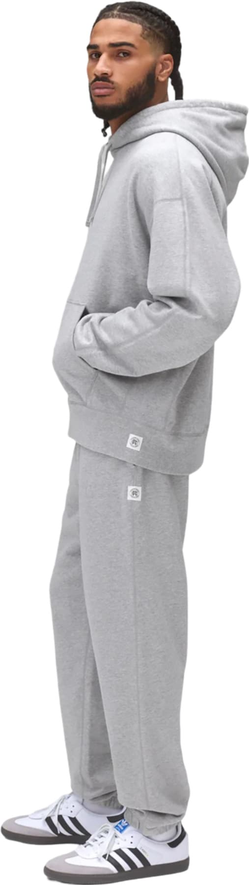 Product gallery image number 2 for product Midweight Terry Relaxed Hoodie - Men's