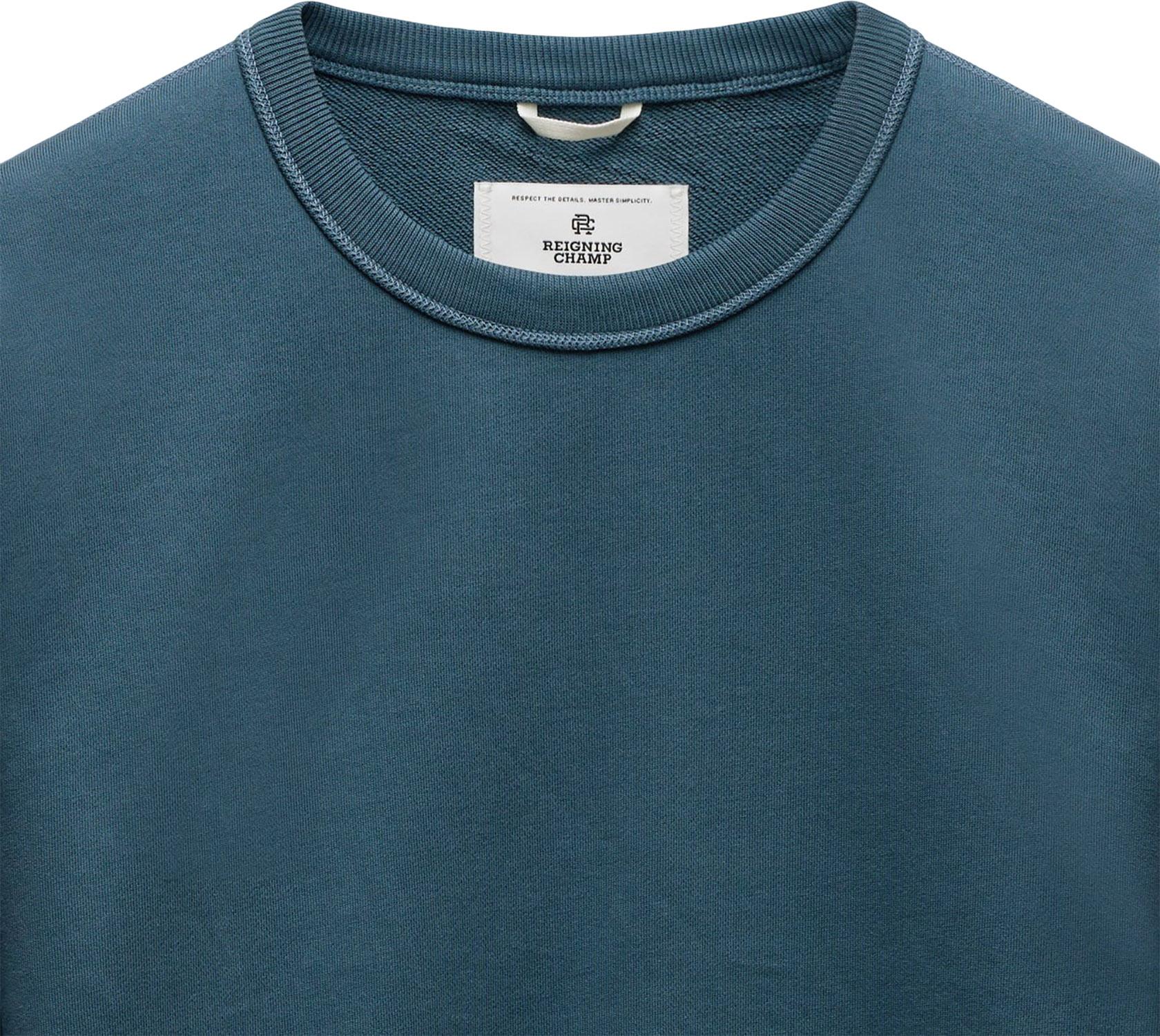 Product gallery image number 5 for product Midweight Terry Standard Crewneck Sweatshirt - Men's