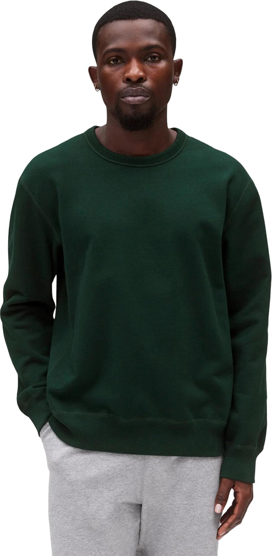 Product gallery image number 4 for product Midweight Terry Standard Crewneck Sweatshirt - Men's