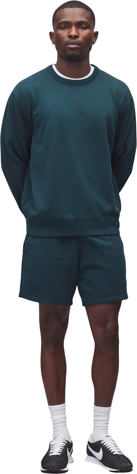 Product gallery image number 4 for product Midweight Terry Standard Crewneck Sweatshirt - Men's