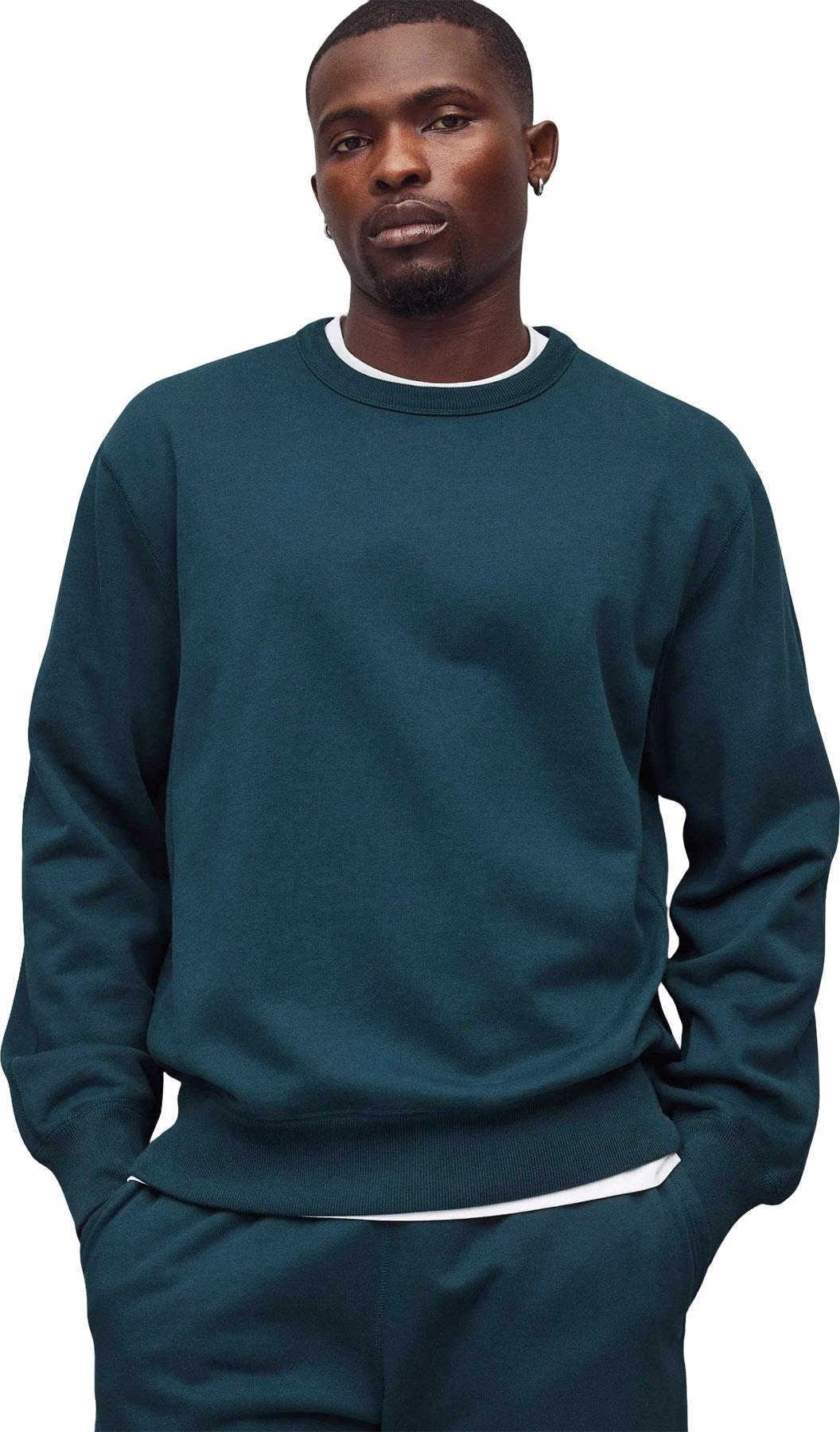 Product gallery image number 5 for product Midweight Terry Standard Crewneck Sweatshirt - Men's