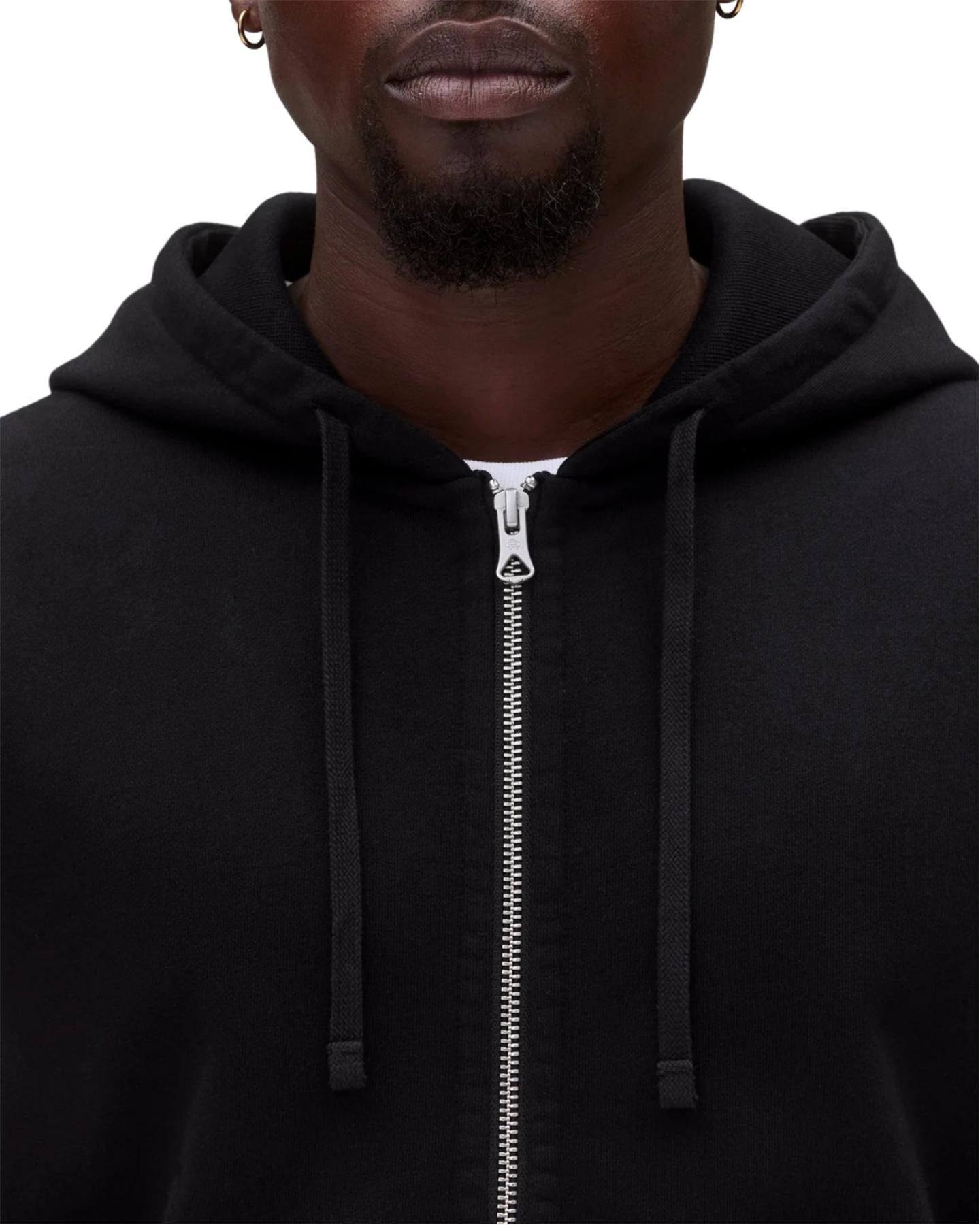 Numéro de l'image de la galerie de produits 4 pour le produit Chandail à capuchon standard à glissèire en tissu éponge mi-épais - Homme