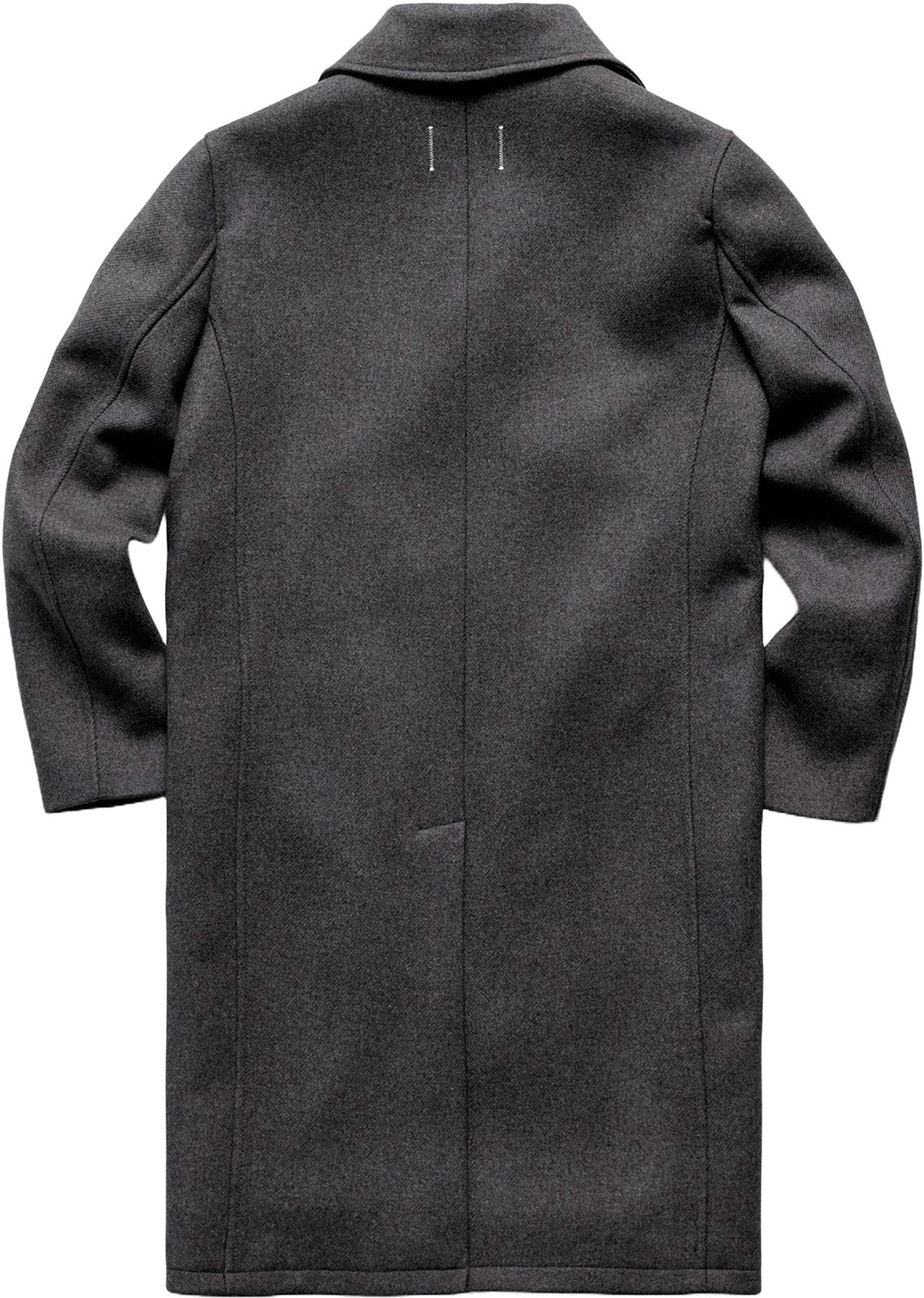 Product gallery image number 2 for product Melton Wool Polo Coat - Men's