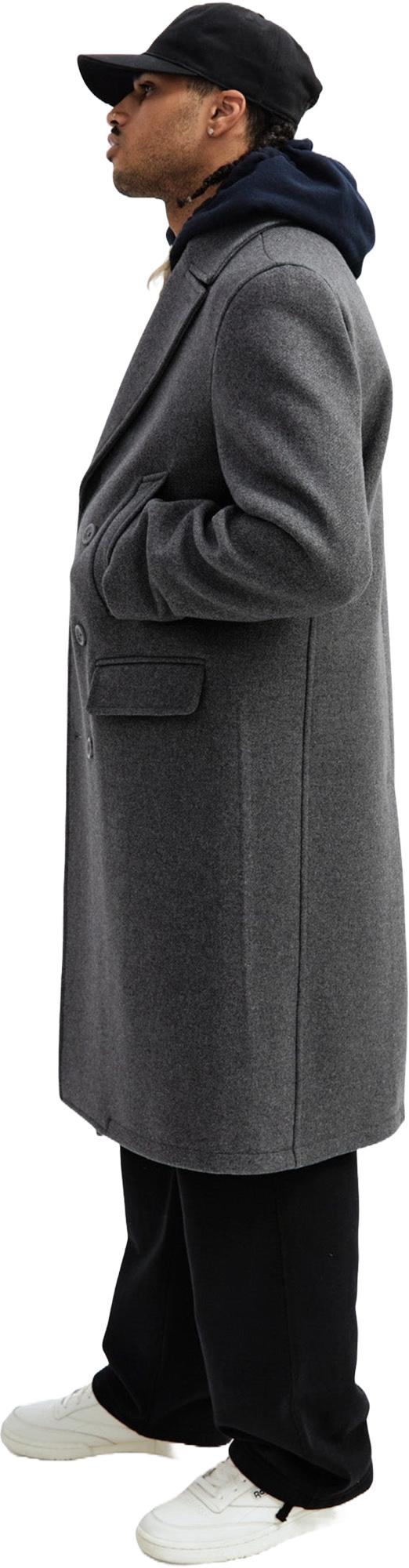 Product gallery image number 5 for product Melton Wool Polo Coat - Men's